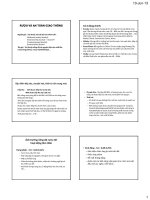 Bài 14. Rượu và ATGT  trong giám định y pháp