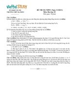 Đề thi học sinh giỏi lớp 10 môn Hóa Học Trường THPT Đa Phúc Hà Nội năm học 20102011