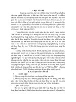 SKKN kinh nghiệm để nâng cao hiệu quả khi dạy học bài Vệ Sinh Mắt – chương trình Sinh học 8 THCS