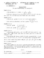 Đề thi học sinh giỏi lớp 10 môn Toán Thành Phố Đà Nẵng năm học 20102011