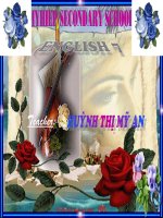 Giáo án tiếng anh chương trình dạy thí điểm lớp 6 tham khảo (1)