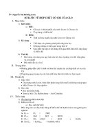 SOẠN GIÁO án bài   sơ lược về hợp CHẤT có OXI của CLO