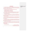 Nghiên cứu thành phần hóa học và một số tác dụng sinh học của loài adenosma sp  mọc ở kontum