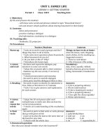 Giáo án tiếng anh chương trình dạy thí điểm lớp 6 tham khảo (11)