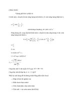 ôn tập, đề thi và đáp án kết thúc học phân môn các phương pháp phân tích công cụ