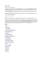 Đặc trưng euler trong toán học