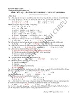 TÍNH CHẤT vật lý  TÍNH CHẤT HOÁ học CHUNG của KIM LOAI