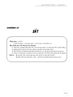 GIÁO án hóa học vô cơ lớp 12 CHƯƠNG IX  sắt