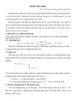 giáo trình bài giảng động hóa học