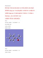 bài giảng Kết quả gaussian