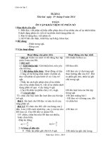 Giáo án lớp 5 đầy đủ các phân môn