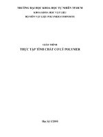 giáo trình   thực tập tính chất cơ lý polymer
