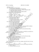 CÂU hỏi TRẮC NGHIỆM về hợp CHẤT của NHÔM