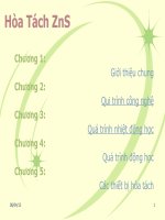 thuyết trình Hòa Tách ZnS