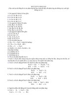 bài tập trắc nghiệm hóa vô cơ   kim loại