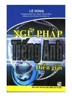 Ngữ Pháp Tiếng Anh Giảng Giải