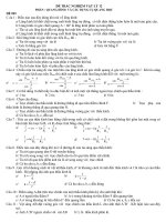 Đề trắc nghiệm vật lý 12