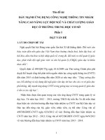 SKKN Đẩy mạnh ứng dụng công nghệ thông tin nhằm nâng cao chất lượng đội ngũ và chất lượng giáo dục ở trường trung học cơ sở THỊ TRẤN BA TƠ