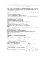 Bài tập Chuyển dộng thẳng Biến đổi đều
