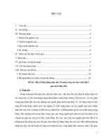 SKKN Một số biện pháp giáo dục kĩ năng sống cho học sinh qua môn Đạo đức lớp 4. THCS BÌNH HÒA