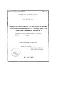 Nghiên cứu phân lập và thử tác dụng hạ huyết áp của flavonoid trong cây cần tây việt nam