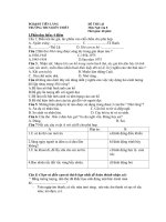 Đề thi lại môn Ngữ văn 8 - Trường THCS Kiến Thiết