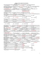 Đề và đáp án Kiểm tra Vật lý chương 1 - Điện tích và Điện trường