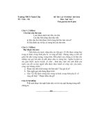 Đề thi lại môn Ngữ Văn 7 năm học 2015 - 2016 - Trường THCS Xuân Cẩm