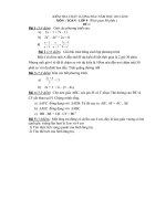 Đề và đáp án - Kiểm tra chất lượng đầu năm học 2015 - 2016 môn Toán 9 - Đề 2
