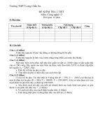 Đề thi HK2 Công Nghệ 12