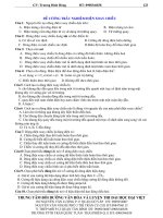 Tổng hợp trắc nghiệm dòng điện xoay chiều