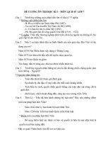 Đề cương ôn thi học ky 1 lịch sử 7