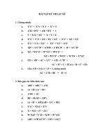 Bài tập kỹ thuật số thầy Hồ Trung Mỹ