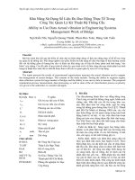 Proceedings VCM 2012 20 khả năng sử dụng số liệu đo dao động thực tế trong