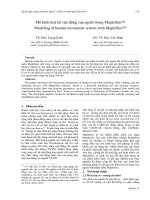 Proceedings VCM 2012 18 mô hình hoá hệ vận động của người trong maplesim™