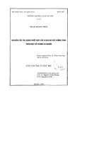 Nghiên cứu tác dụng phối hợp của lysozym với kháng sinh trên một số chủng vi khuẩn