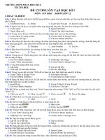 Đề cương ôn tập hki Tin học