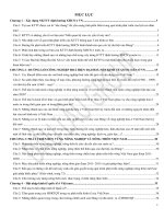 Tổng hợp câu hỏi và đáp án môn Đường lối kinh tế của Đảng