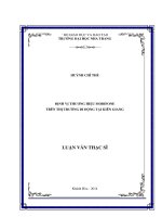 Định vị thương hiệu mobifone trên thị trường di động tại kiên giang