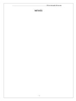 đồ án công nghệ chế tạo máy