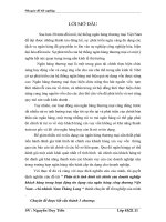 Phân tích tình hình tài chính của doanh nghiệp khách hàng trong hoạt động tín dụng của ngân hàng công thương Việt Nam - chi nhánh Nam Thăng Long