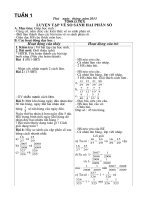 Giáo án toán lớp 5 buổi 2 đầy đủ