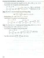 Những điều cần biết luyện thi đại học kỹ thuật giải nhanh hình phẳng OXY p2