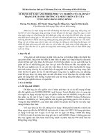 Sử Dụng Dữ Liệu Ảnh Modis Phục Vụ Nghiên Cứu Giám Sát Trạng Thái Sinh Trưởng Và Phát Triển Cây Lúa Vùng Đồng Bằng Sông Hồng