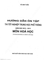 Hướng dẫn ôn tập thi tốt nghiệp THPT môn hóa