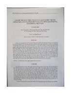 Cơ Chế Tích Tụ Thủy Ngân Của Loài Nghêu Trắng (Meretrix Lyrata) Phân Bố Vùng Cửa Sông Bạch Đằng, Hải Phòng, Việt Nam