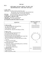 Giáo án môn thể dục lớp 5 đầy đủ