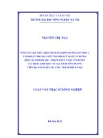 Đánh giá việc thực hiện chính sách bồi thường, hỗ trợ và tái định cư khi nhà nước thu hồi đất tại dự án đường quốc lộ 3 mới Hà Nội-Thái Nguyên và dự án chuyển các hộ ra khỏi sạt lở bờ sông Đuống trên địa bàn Huyện Gia