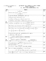 Đáp án Đề thi học sinh giỏi lớp 11 môn Toán THPT Y Jut  tỉnh Đak Lak năm học 20122013