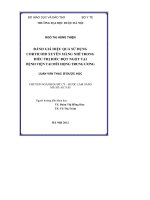 Đánh giá hiệu quả sử dụng corticoid xuyên màng nhĩ trong điều trị điếc đột ngột tại bệnh viện tai mũi họng trung ương